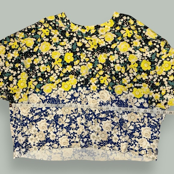 Free People FP Movement Inspire Printed Layer Tee Tie Dye Size Large - Picture 4 of 10